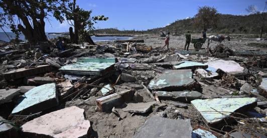 Cuba tras el paso del huracán Melissa.