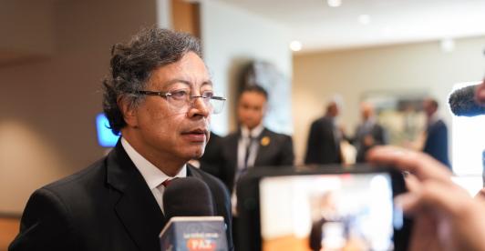 Presidente Petro condena intento de atentado contra primer ministro de Bélgica