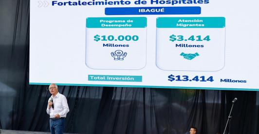 El #Minsalud, Guillermo Alfonso Jaramillo, anunció desde la Plaza Murillo Toro que ya se están recuperando los puestos de salud que por años estuvieron cerrados y en abandono. 