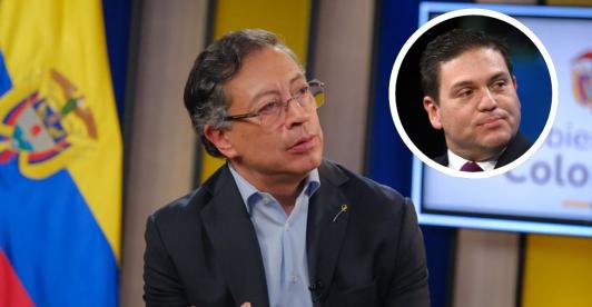 Petro a Pinzón.