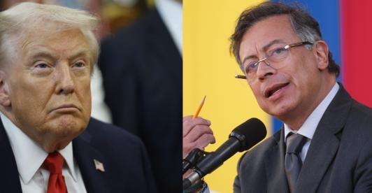 Presidente Petro rechaza acusaciones de Trump
