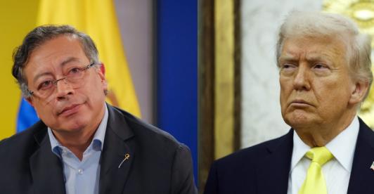  Líderes políticos rechazan señalamientos de Trump contra el presidente Gustavo Petro