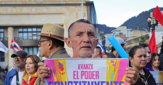 Manifestante.