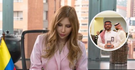 Acuerdo de Colombia y Arabia. / Fotos: MinComercio y Presidencia.