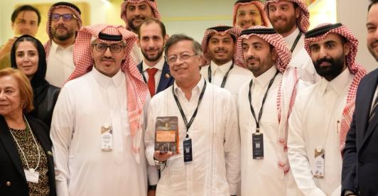 Petro sobre certificado Halal. / Foto: Presidencia.