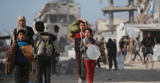 Cifras del genocidio. / Foto: AFP.