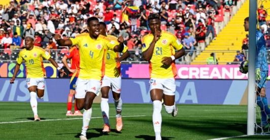 Colombia a semifinales del Mundial sub-20. / Foto: FCF.