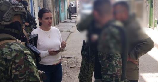 Fiscalía envía a la cárcel a policía falsa. / Foto: Fiscalía.