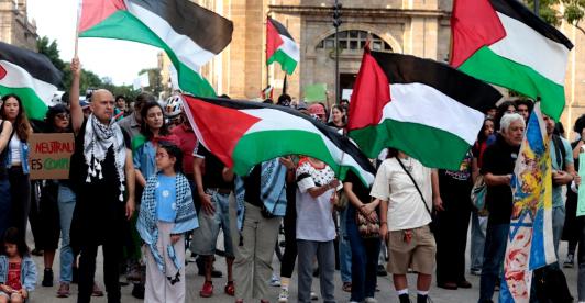 Acuerdo para alto al fuego. / Foto: AFP.