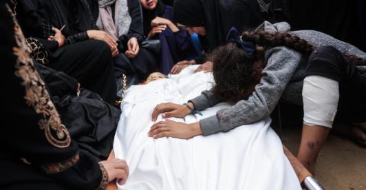 Más de 46 niños palestinos asesinados. / Foto: AFP.