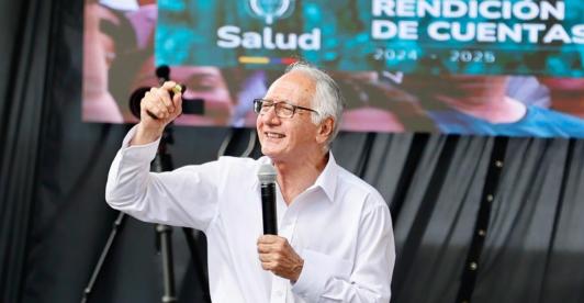 Ministro de salud. / Foto: X MinSalud.