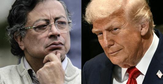 Petro le responde a Trump. / Foto: AFP.
