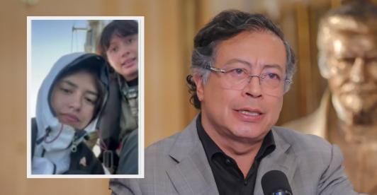 Petro denunciará a Israel. / Fotos: Presidencia y El Calentao.