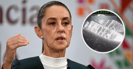 México sobre bombardeo de EE.UU en el Pacífico. / Fotos: AFP y Secretario de Guerra.