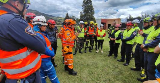 Simulacro Nacional de Respuesta a Emergencias 2024 UNGRD. / Foto: UNGRD.