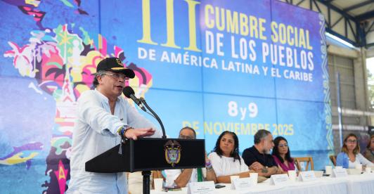 El presidente relacionó el intento de atentado en Tunja con intereses internacionales, y mencionó nexos con minería ilegal, narcotráfico y redes ubicadas fuera del país. 