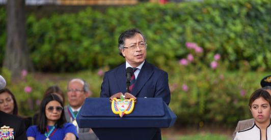 En el acto por los 94 años de la Casa Militar, el presidente Petro resaltó la historia del país y reconoció el trabajo del cuerpo militar que velan por la seguridad en Colombia. 