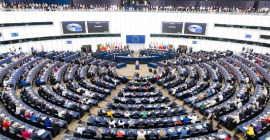 Parlamento Europeo en Bruselas