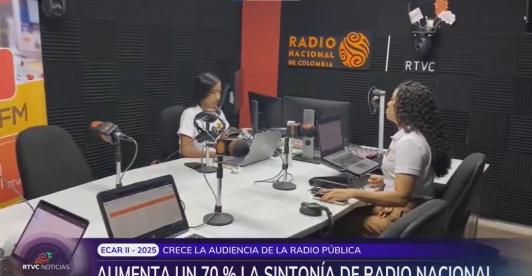 Radio Nacional aumentó un 70% su sintonía y ocupa el quinto lugar entre las emisoras habladas del país 