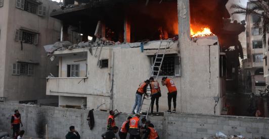 Ataques de Israel al sur del Líbano. / Foto: AFP.