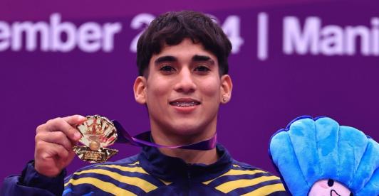 Camilo Vera. / Foto: @gymnastics.