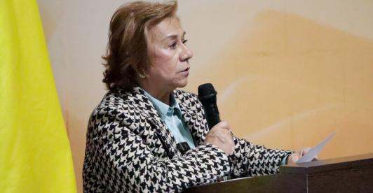 Canciller Rosa Villavicencio.