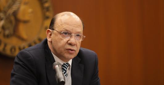 Ministro Germán Ávila.