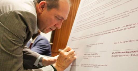 MinTrabajo sobre beneficios tributarios. / Foto: MinTrabajo.