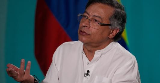 Presidente Petro sobre informe de la UIAF. / Foto: Presidencia.