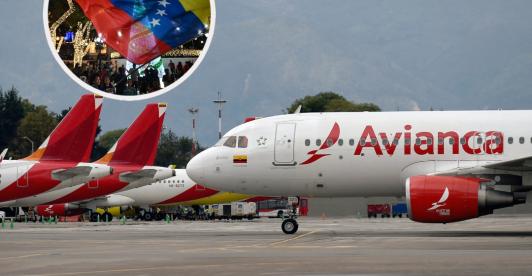 Aerolíneas en Venezuela. / Fotos: AFP.