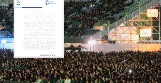 Exceso de ruido en el Vive Claro. / Fotos: Alcaldía y HUN.