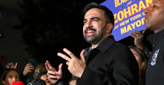 Alcalde de Nueva York. / Foto: AFP.
