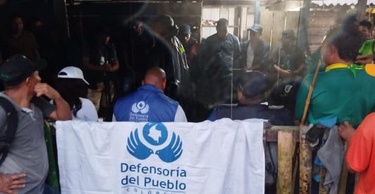 ¡Atención! Liberan a 18 militares que estaban retenidos en zona rural de Carmen de Atrato, Chocó 