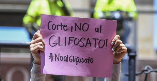 Retiran estudio que negaba riesgo cancerígeno del glifosato.