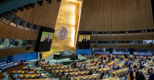 Inmensa mayoría de la ONU aprueba resolución que respalda la autodeterminación de Palestina 