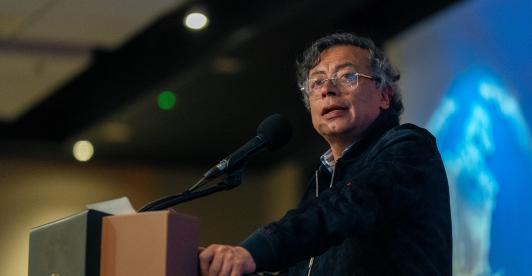 Presidente Petro responde a Caracol sobre Calarcá.