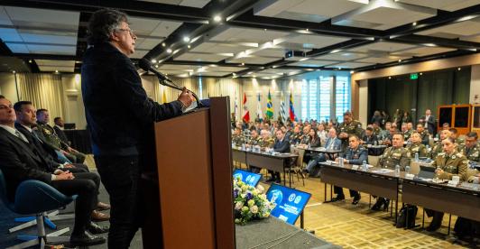 Presidente Petro reafirma cooperación con Estados Unidos en la lucha contra el narcotráfico.