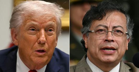 Trump vuelve a amenazar a Colombia.