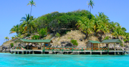 colina del Parque Nacional Natural de Providencia y Santa Catalina
