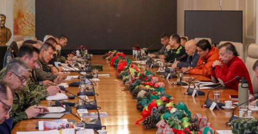 Consejo de seguridad. / Foto: Presidencia.