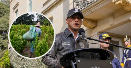 Refuerzo de seguridad en el Catatumbo. / Fotos: Presidencia y AFP.