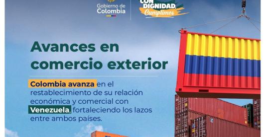 Presidente Petro resalta impulso del comercio entre Colombia y Venezuela como logro de su gobierno
