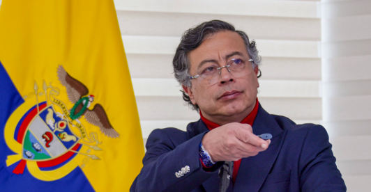 presidente Gustavo Petro, en la alocución del 23 de diciembre de 2025
