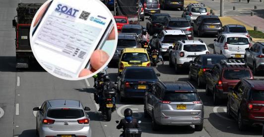 Tarifas del SOAT. / Fotos: AFP y Soat.