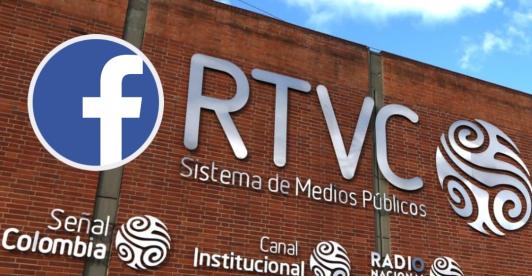 RTVC Noticias llega al millón de seguidores en FB. / Fotos: RTVC y FB.