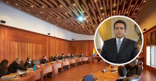 Bernardo Moreno Villegas. / Foto: Corte Suprema y Dapre.