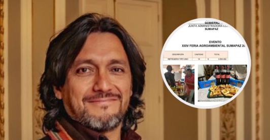 Diego García, alcalde local de Sumapaz. / Fotos: Redes sociales.