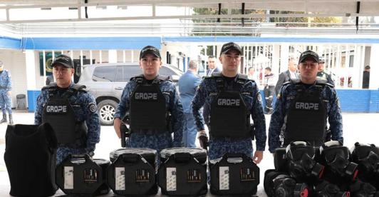 Dotación al INPEC. / Foto: MinJusticia.