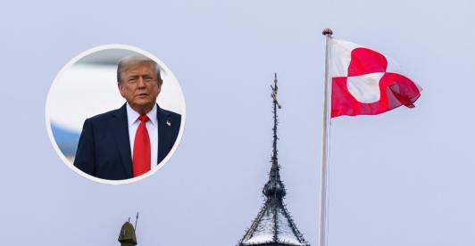 Groenlandia le responde a Trump. / Fotos: AFP.