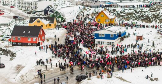 Groenlandia: Marchas en Nuuk contra el plan de anexión de Trump.